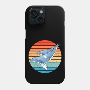 Humpback Whales 60s Sunset Phone Case