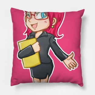 Office girl Pillow