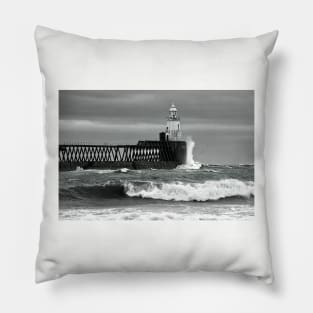 Winter Storm in Northumberland Pillow