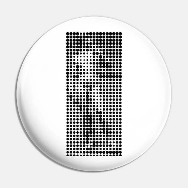 David Dots Pin by inshapeuniverse