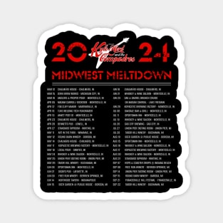 Midwest Meltdown Tour Magnet