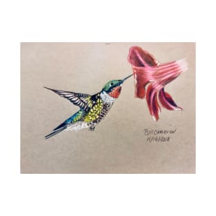 Ruby Throated Hummingbird T-Shirt