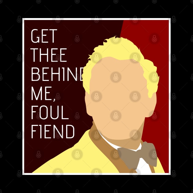 get thee behind me by monoblocpotato