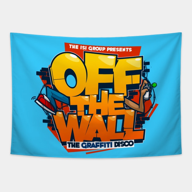 Off The Wall Tapestry by isi group