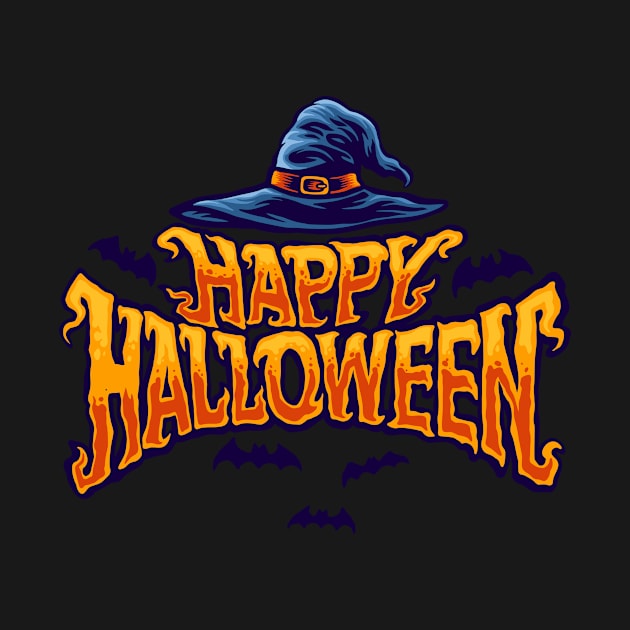 Happy Halloween Typography by sgmerchy