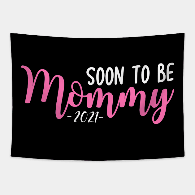 soon to be mom mommy 2021 Tapestry by TIHONA