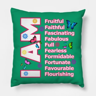 I Am FABULOUS! - Self love Motivation Pillow