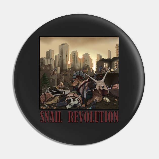 SNAIL REVOLUTION / save the nature or the nature will save itself Pin by Feral Funny Creatures