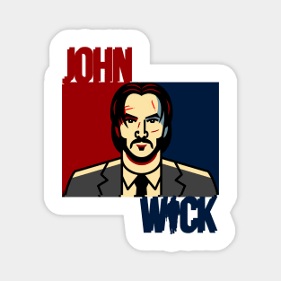 John Wick Art 2024 Magnet