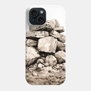 Stack of Rocks: They're as Smart as a Stack of Rocks Phone Case