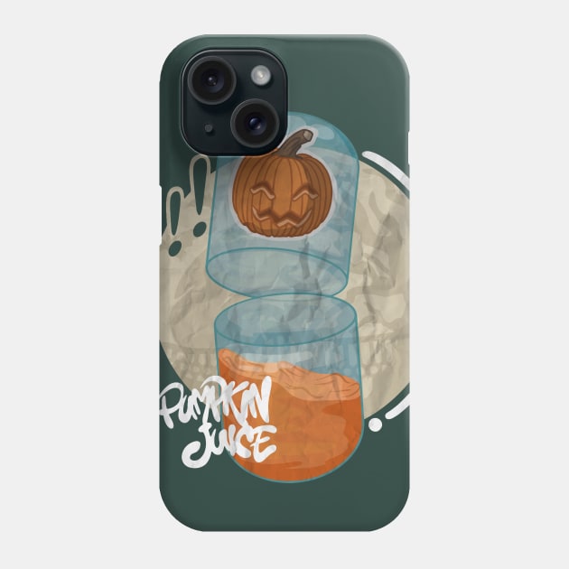 Halloween Pumpkin Juice Phone Case by Gofart