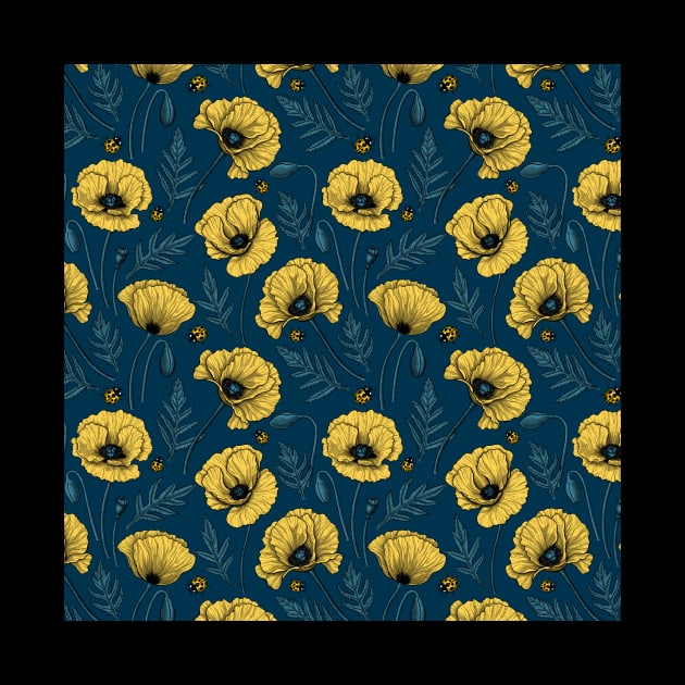 Yellow poppies by katerinamk