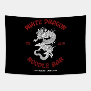 White dragon noodle bar Tapestry