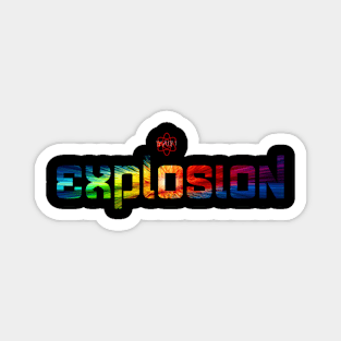 BYWN Explosion Logo Magnet