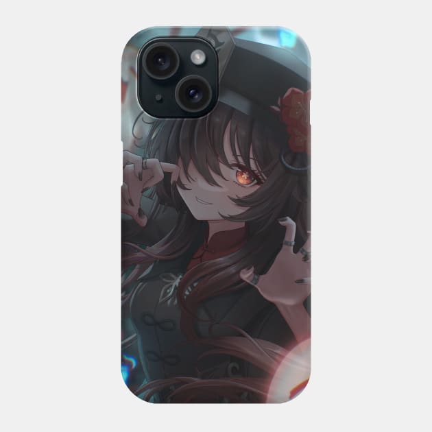 Hu Tao Phone Case by SUONIKO