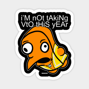 Peccy Mocking Meme Not Taking VTO This Year Magnet