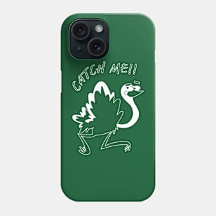 rushing ostrich Phone Case