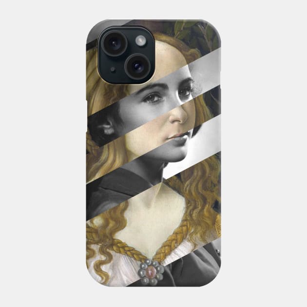 Venus (from Venus and Mars) by Botticelli and Liz Phone Case by luigi-tarini