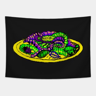 Mimi's Monsters Shirt Design Tapestry