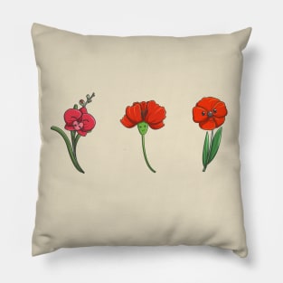 Kawaii Botanical Pillow