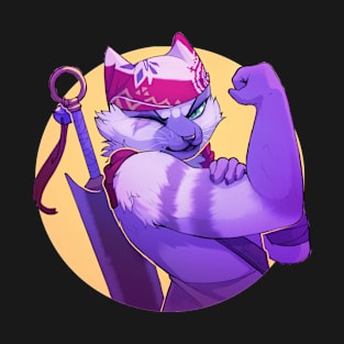 Meowscular Chef T-Shirt