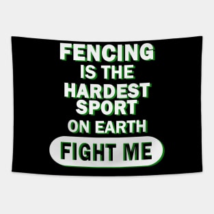 Men boys fencing epee fencing saber fencing Tapestry