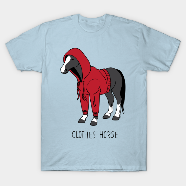 red horse shirt