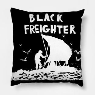 Black Freighter Pillow