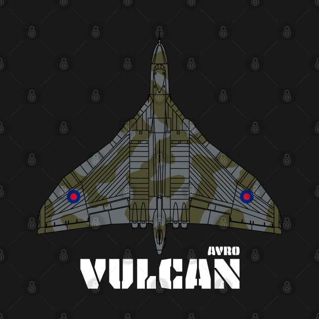 Avro Vulcan 'V Bomber' by BearCaveDesigns