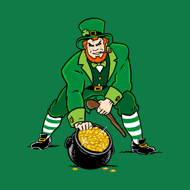 St. Patrick's Leprechaun Patriots Logo by FRGStudios2020