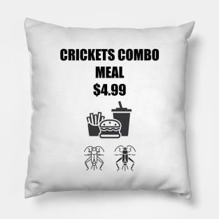 Crickets Combo Meal Pillow