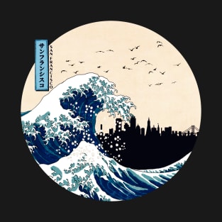 San Francisco Kanagawa Wave T-Shirt