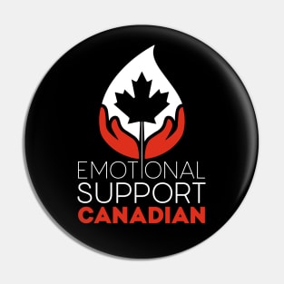 Emotional Support Canadian Pin