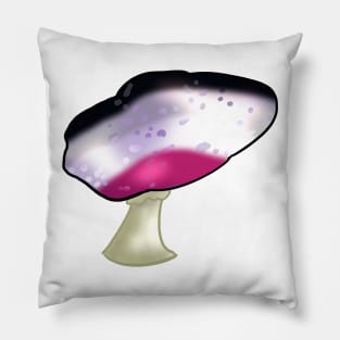 Asexual LGBTQ Pride Flag Mushroom Pillow