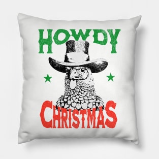 Howdy Christmas Pillow