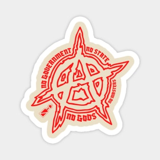 Anarchist Symbol Magnet