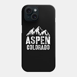 Aspen Colorado Rocky Mountains Phone Case