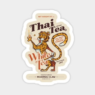 Thai Tea White Tea Magnet