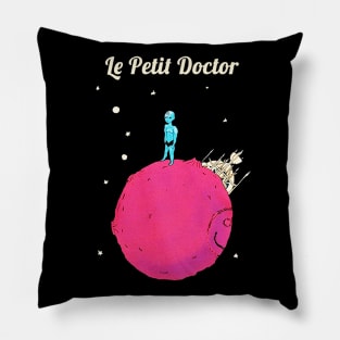 Le Petit Doctor Manhattan Pillow