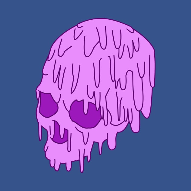 Pink Grime Skull by TipToeTee