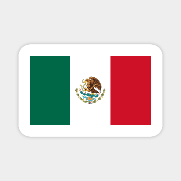 Mexican Flag Magnet by CPAULFELL