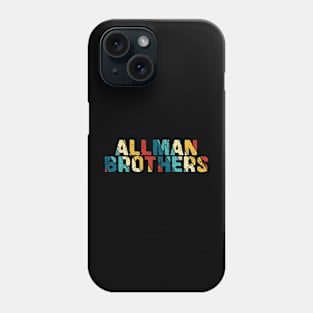 Retro Color - Allman Brothers Phone Case