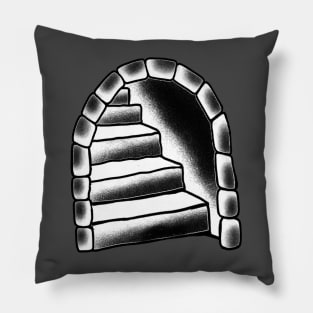 Stairway to evil Pillow