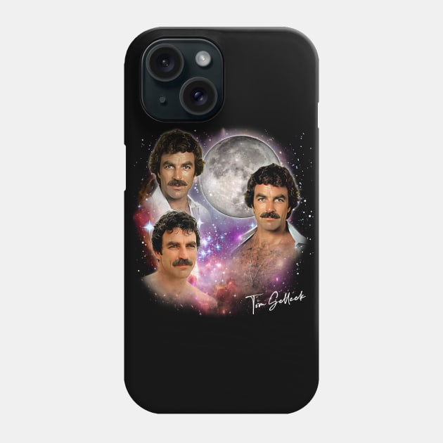 Tom Selleck --   80s Aesthetic Design Phone Case by DankFutura