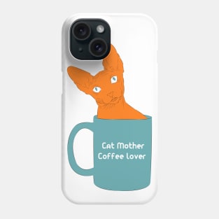 Sphynx Coffee Phone Case