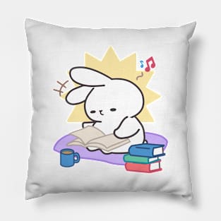 Whisked Away by Words: Loppi Tokki Dives into the World of Books! Pillow