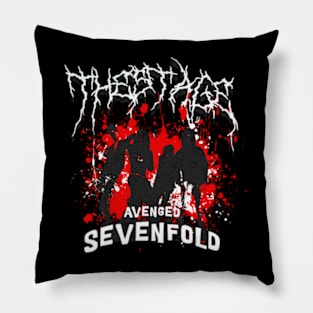 retro house of avenged Pillow