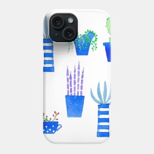 Cacti and Succulents Watercolor Phone Case