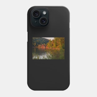 Old Tugaloo River Bridge from the shoreline Phone Case