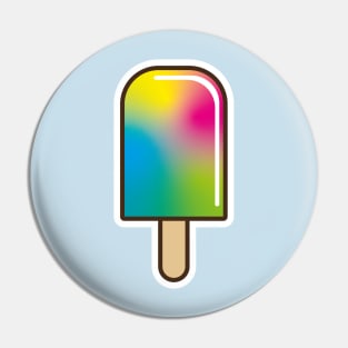 trippy psychedelic vector of a lolly Pin